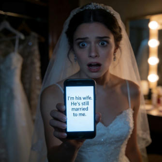 2 hours before my wedding, my phone buzzed.